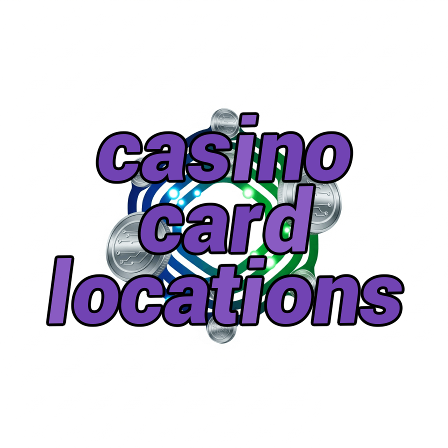 casino card locations